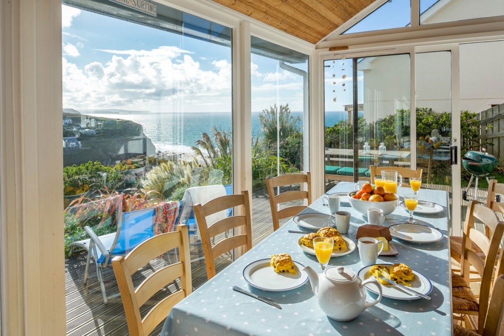 Forever Cornwall Polvenna Porthtowan Sunny Dining