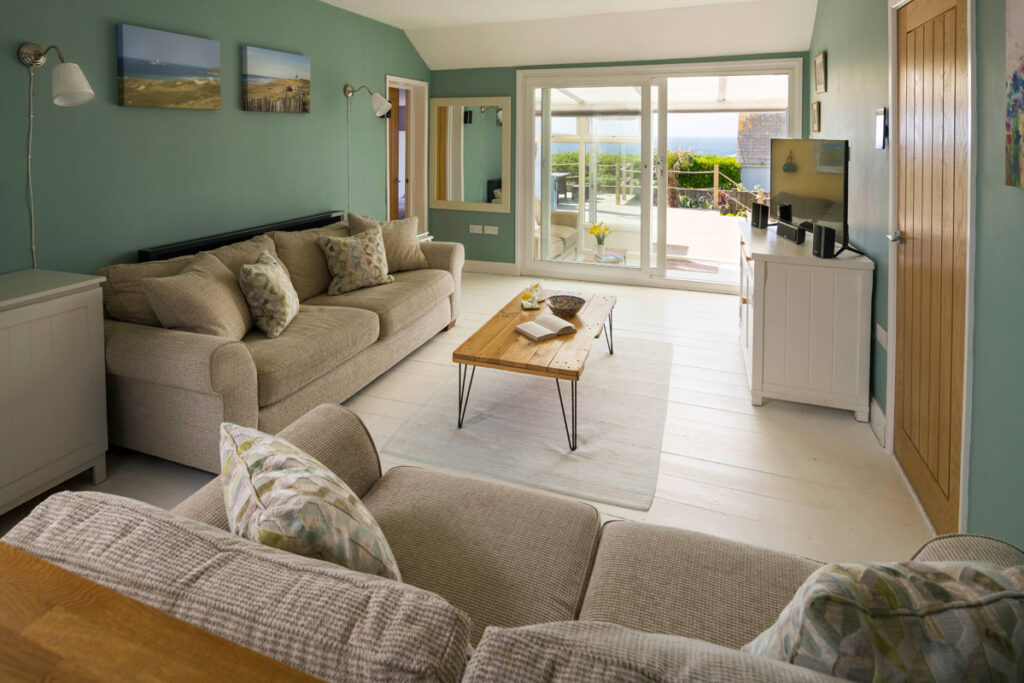 Interior of dog-friendly beach house Gwithian - Sauveterre Anglais by Forever Cornwall