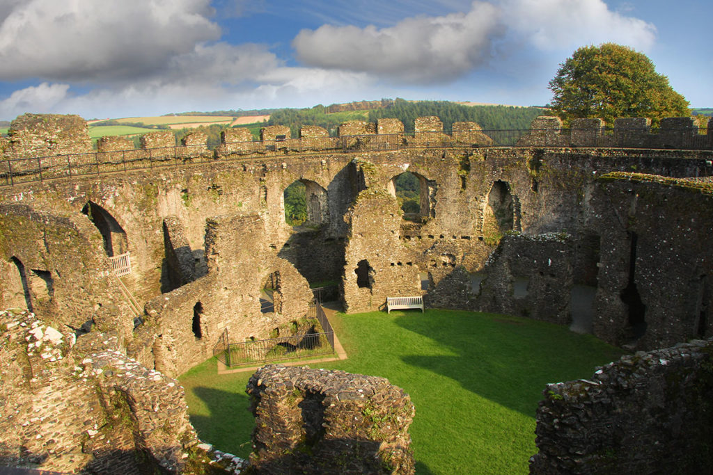 Castle near Fowey River holiday cottages by Forever Cornwall
