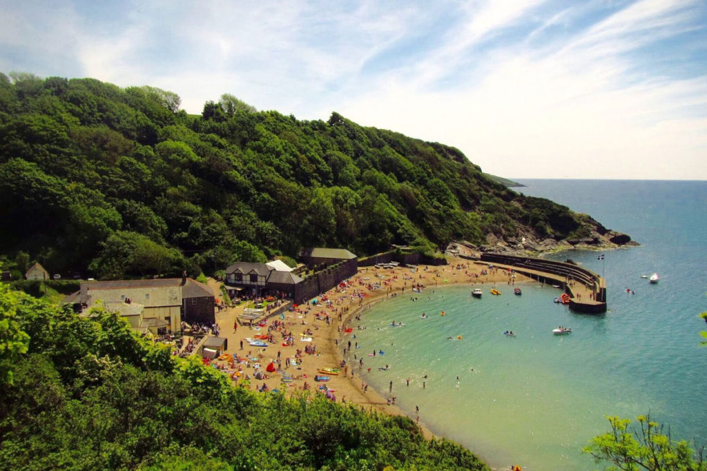 Polkerris Beach Cornwall Web